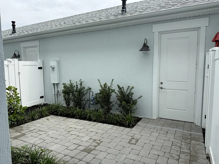 From the Townhome to the Back Patio and Detached 2 cars Garage