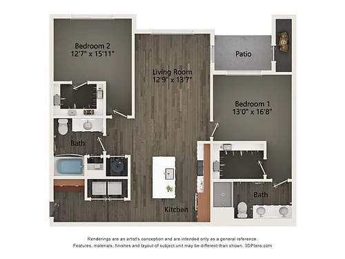 Floor plan B2B