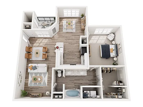 Floor plan Abby