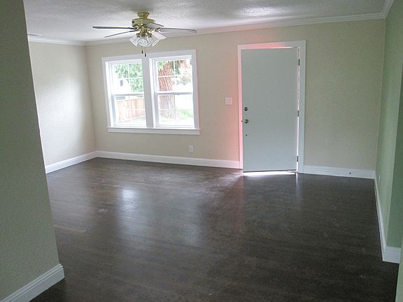 front entrance to living room