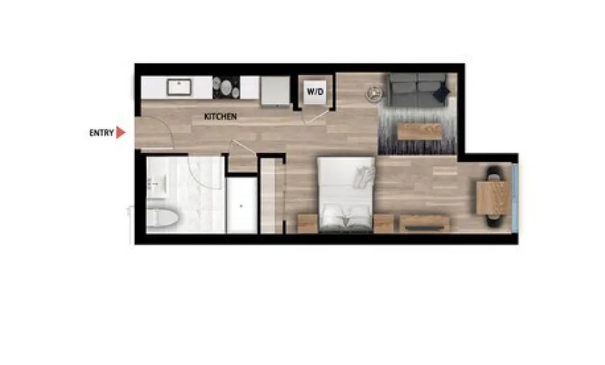 Floor plan S2 - Studio