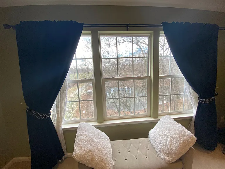 View from the master bedroom