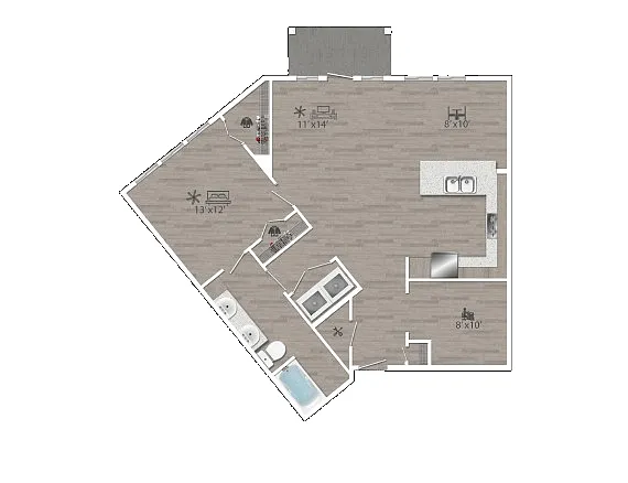 Floor plan A6