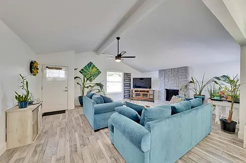 Living room upon entry