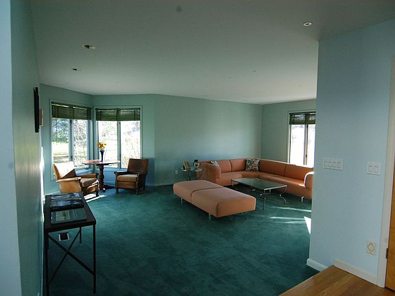 One step down to Living Room