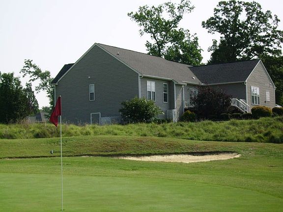 View from green to the house