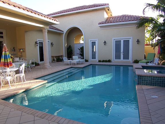 Pool Area and Guest House