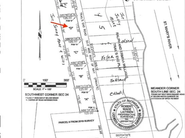 0 S Trails End Row, Barbeau, MI 49710