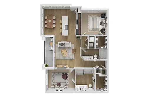 Floor plan B3