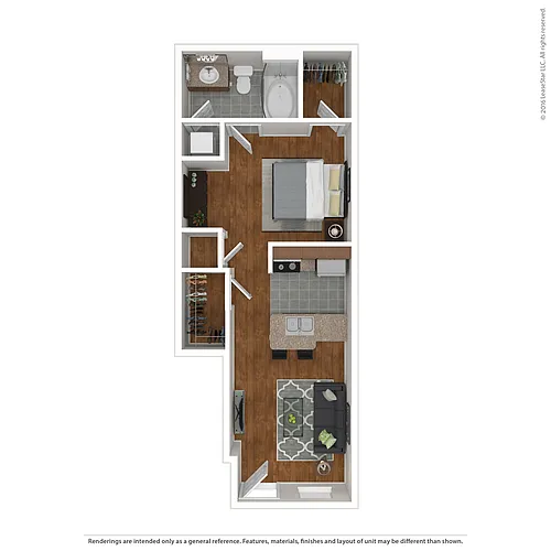 Floor plan Studio Designer Courtyard