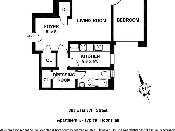 3rd image of 303 E 37th St APT 6G