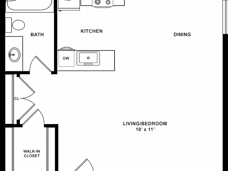 2D Studio Floor Plan 2D Studio Floor Plan