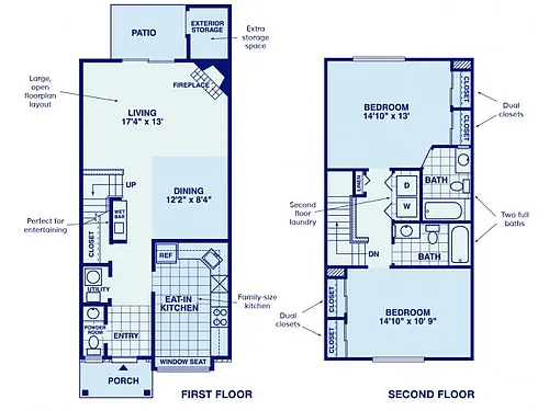 Floor plan Townsend