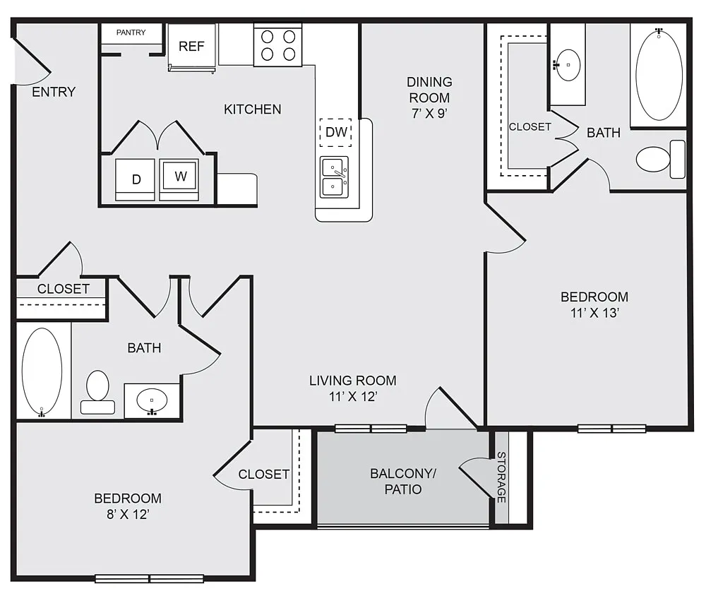 Floor plan B4
