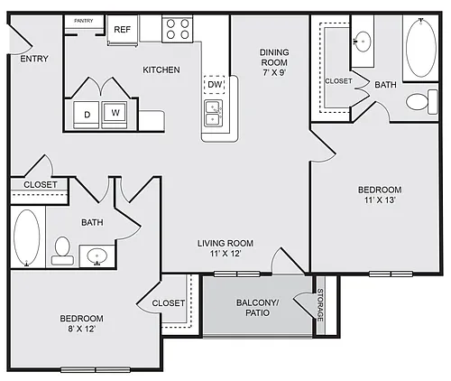 Floor plan B4