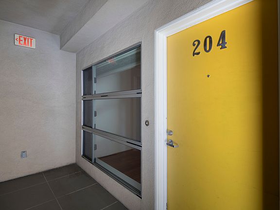 Front door to 204