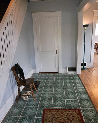 Front foyer with coat closet