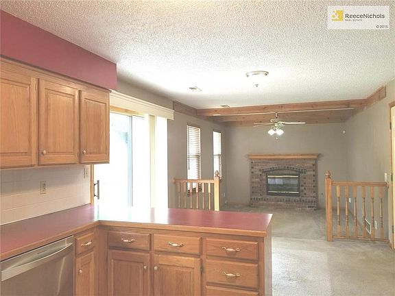 Hearth room off the kitchen area
