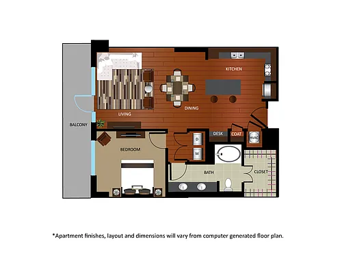 Floor plan A3 - Renovated