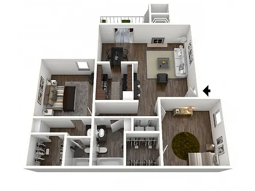 Floor plan B1