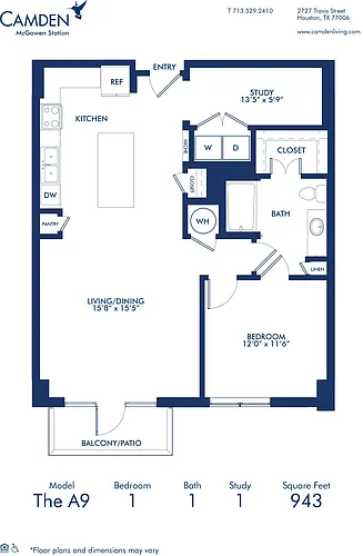 Floor plan A9