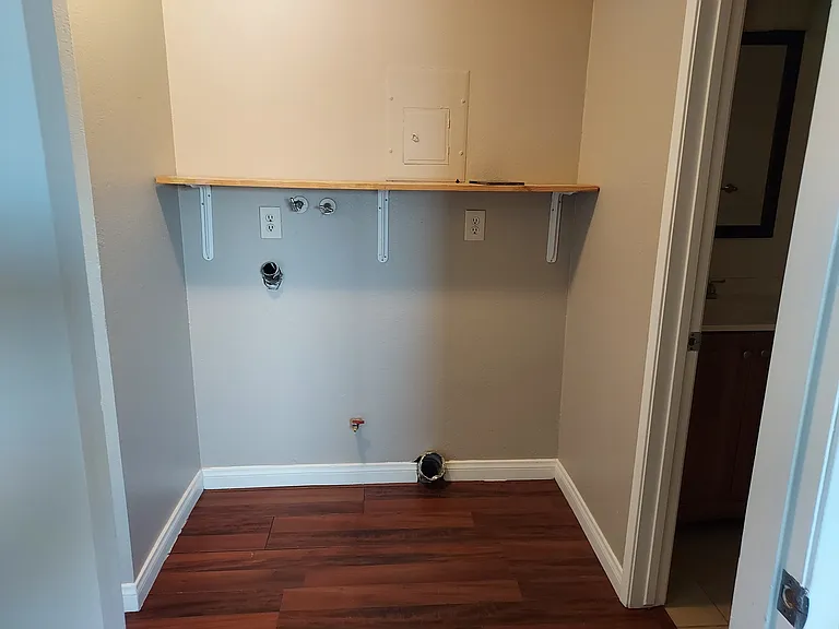 Laundry area