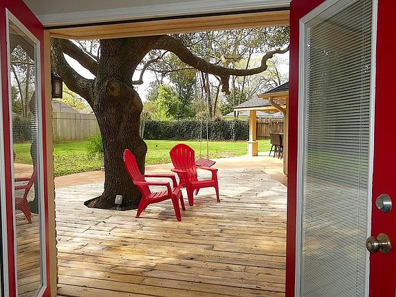 This is the view from the master bedroom retreat!