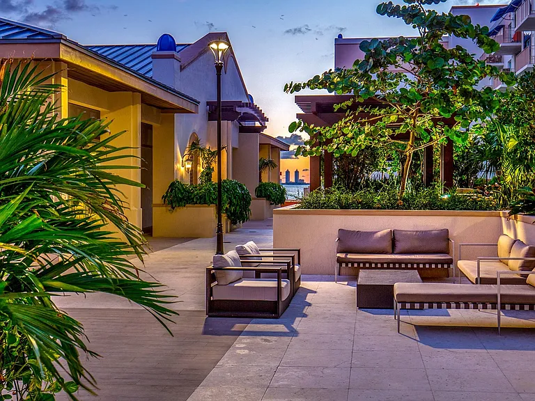 Outdoor Lounge Area