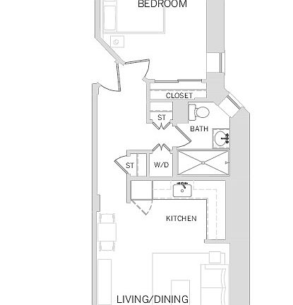 2nd image of 123 W 44th St #1003N