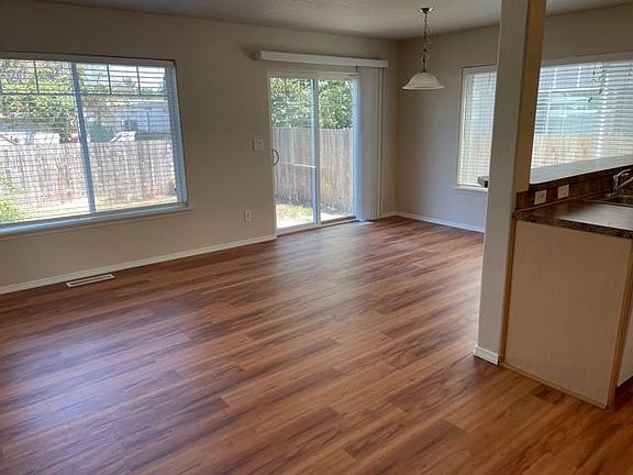Great room with new vinyl plank flooring