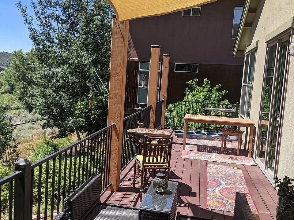Unit A deck view to S