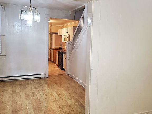 dining room looking into kitchen