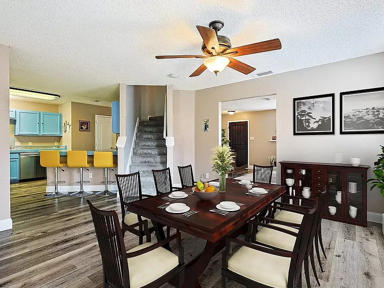 Dining room area