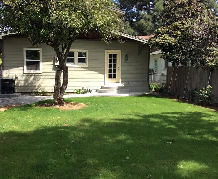 Back of house, backyard
