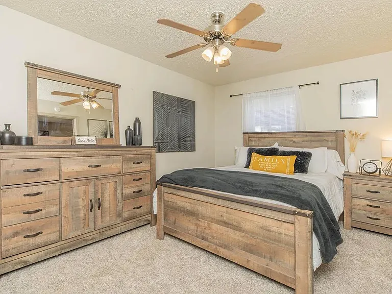 Experience the comfort of The Riley, featuring beautifully designed bedrooms with modern amenities. Relax in spacious layouts that prioritize your well-being. Schedule your tour today and see why The Riley is the perfect place to call home!