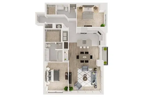 Floor plan B2