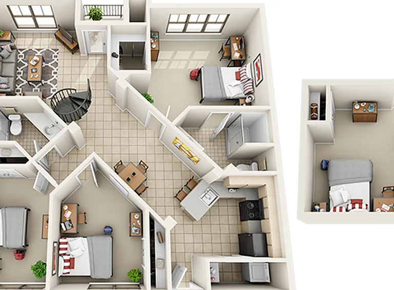 C4-LOFT- Villas on Guadalupe Austin Texas VOG