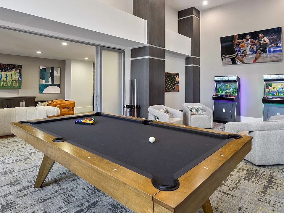 Shoot a game of pool in our resident lounge
