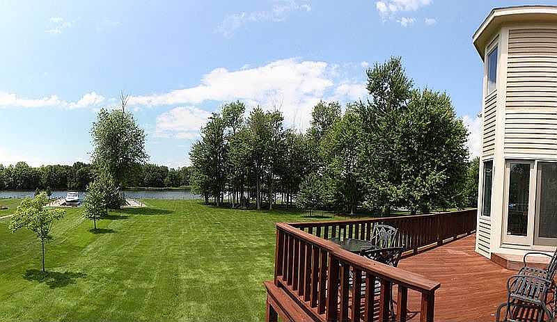 View from deck rear