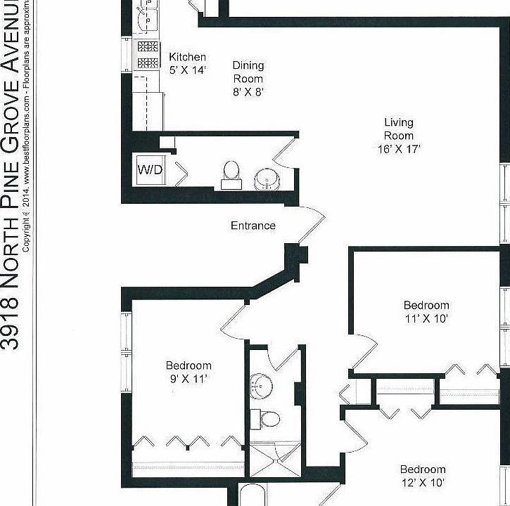 1st image of 3916 N Pine Grove Ave #3K