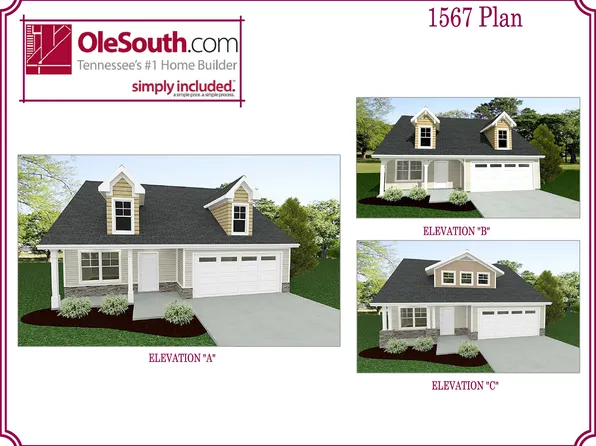 1567 Elevation ABC Plan, Wheatfield