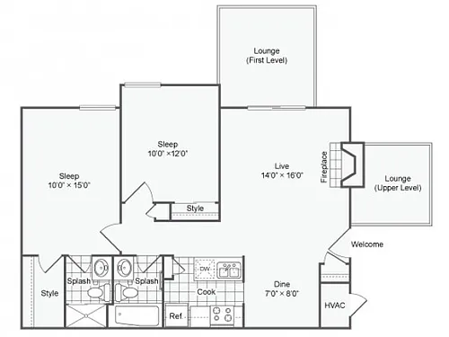 Floor plan Stirling