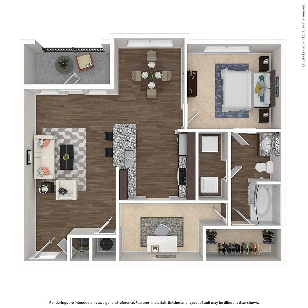 Floor plan A1D