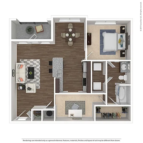 Floor plan A1D
