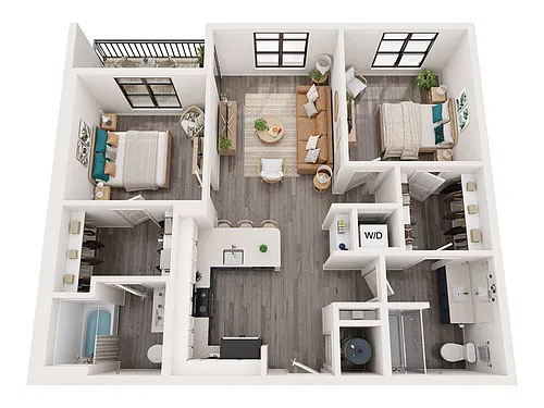 Floor plan B4