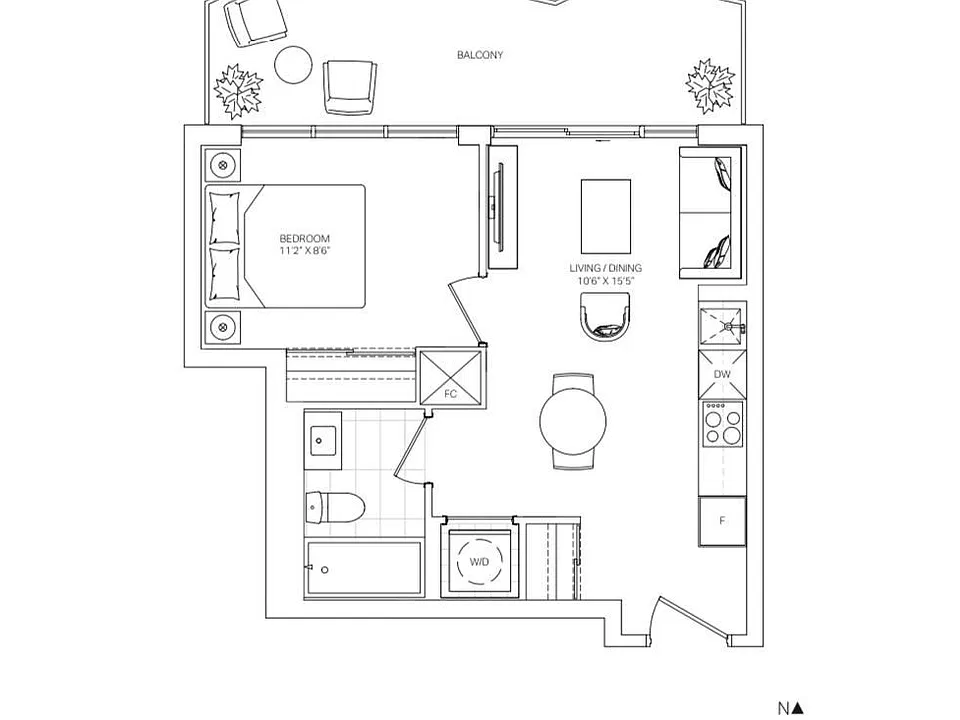 120 Broadway Ave #1813N