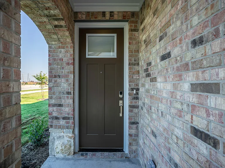 Covered porches available with select homes.