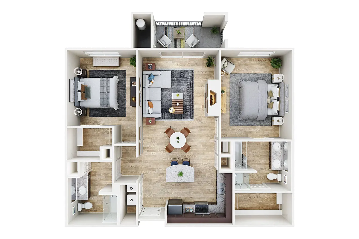 Floor plan B4