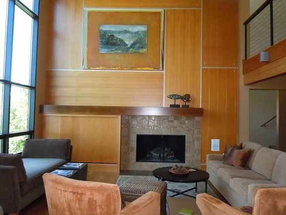 2-story living room with