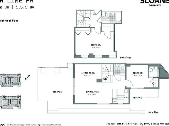 2nd image of 360 W 34th St APT 14H